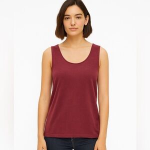 EILEEN FISHER 100% Merino Wool Sleeveless Top Size Small